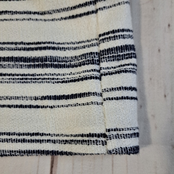 LOFT Petites Striped Black and White Women's Skirt Size XXLP - Picture 9 of 10